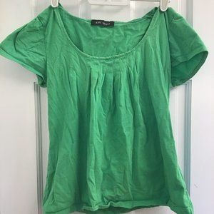 Green Kate Velvet T-Shirt